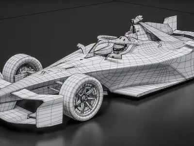  TAG Heuer Formula E Team 2026 Gen3 Evo Race Car 