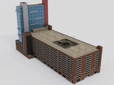 Hollywood Casino 3D model