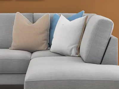 Vision Module Cornersofa Setup 3D model