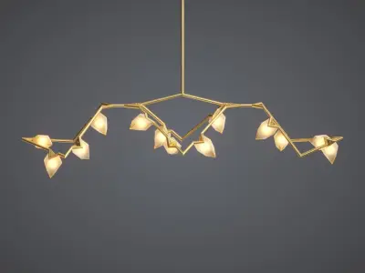 Bec Brittain Seed Chandelier 03 3D model