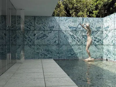 Barcelona Pavilon  3D model