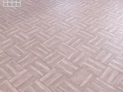 Parquet - Laminate - Wooden floor Low-poly 3D model 17