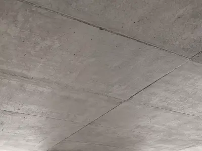 Monolithic Concrete Ceiling - slab joints 04 Texture