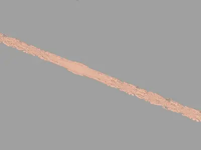 Door flower 3D relief STL Model for CNC woodworking carving E295 3D model