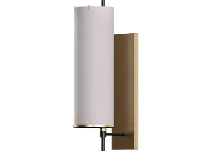 Golden sconce 3D model