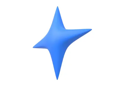 Sparkle v1 004 Low-poly 3D model