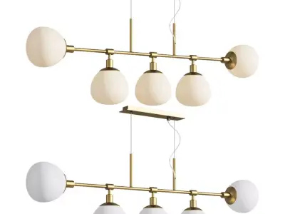 Chandelier Suspension Light Erich Maytoni Modern 3D model purchase
