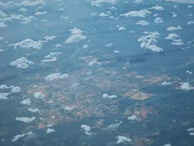 Laibin China City Landscape 3D Model 3D model