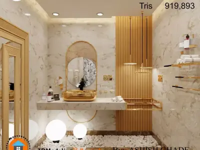 Luxurious Bathroom  3D model