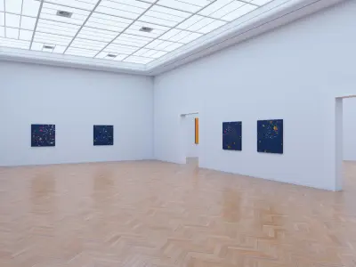 Art Museum Gallery Interior 26 Low-poly 3D model