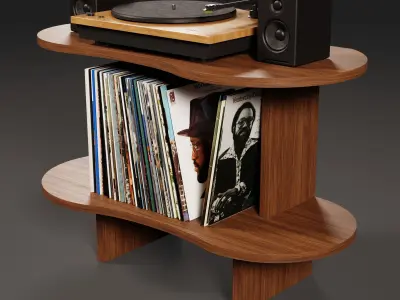 Vinyl Storage No49 3D model