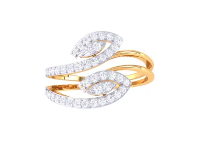  Women Ring MTL 3dm STL OBJ FBX Details 3D print model 98