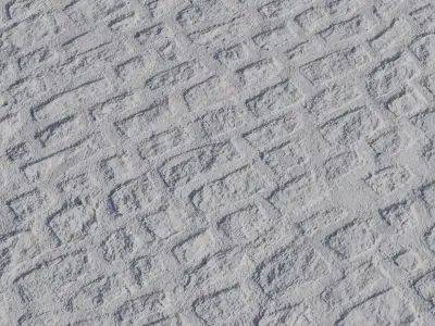 Mossy Cobblestone Path PBR Texture Texture