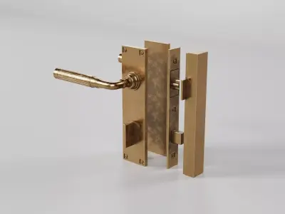 Door Knob CG43 3D model