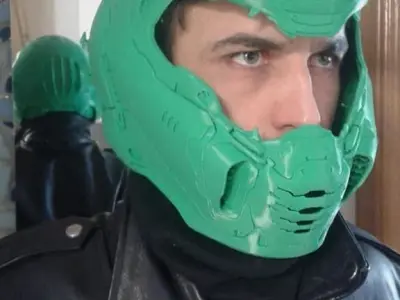 Doom Eternal Slayer Helmet 3D print model