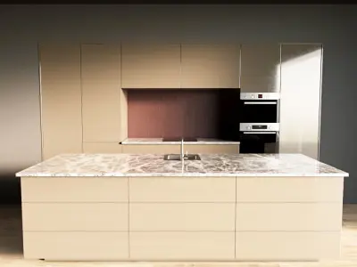 114-Kitchen6 glossy 10 3D model