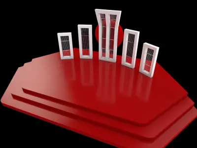 Shaheed Minar  3D Model  Free 3D model