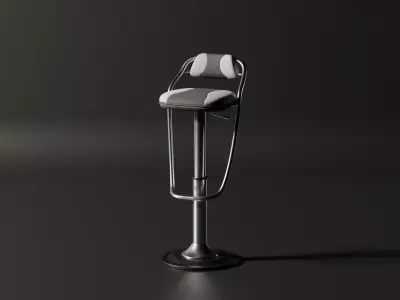 Sci Fi Stool 1 3D model