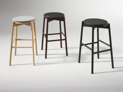 Kotan High Stool 3D model