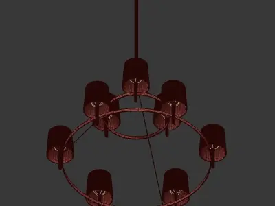 Julia Chandelier 3D model
