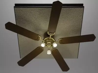 Worlds Greatest Ceiling Fan 3D model