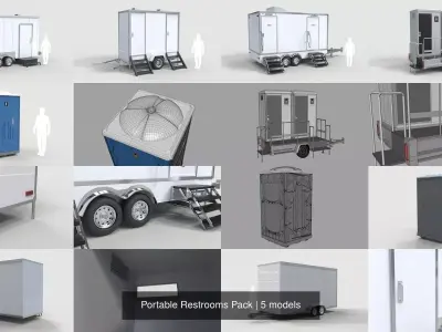 Portable Restrooms Pack