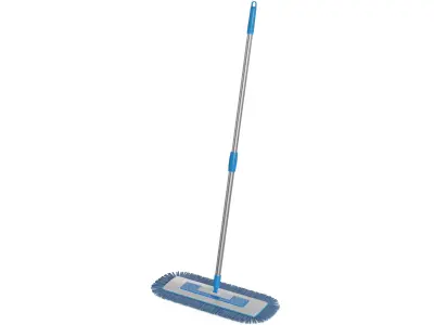Brooms mops and window squeegees Mop Low-poly 3D model