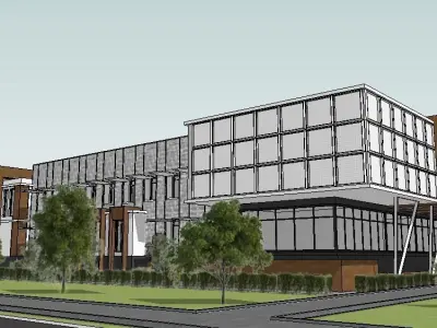 Sketchup School and University S1 3D model