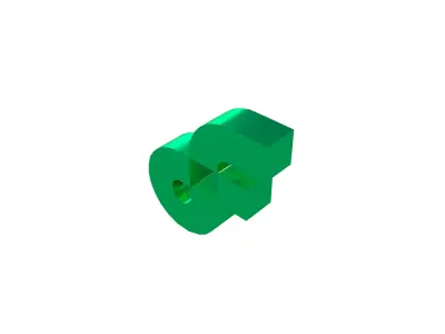 Flow Coin v1 002 Low-poly 3D model