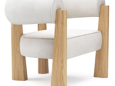 Achille Armchair 3D model