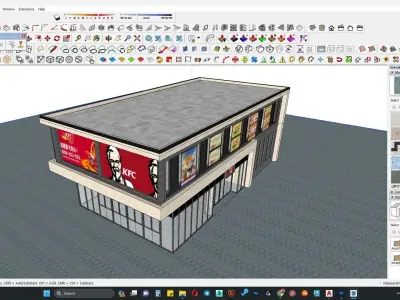 Office building 3d model 3D model