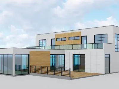 Modern House 15 3D model