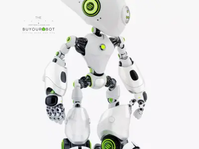 OCULUS Long Headed robot 3D model