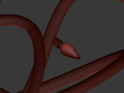 Terzani Doodle Freehand 3D model