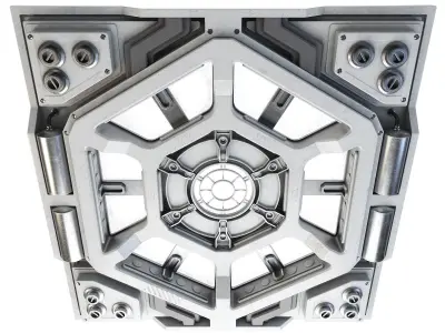 Space Station Ceiling - Large 3D model