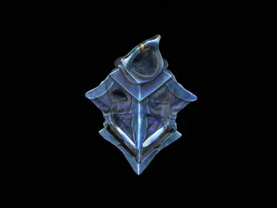 mystical stylized lantern 3D model