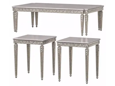 juliettes interiors italian coffee table  art 147 3D model