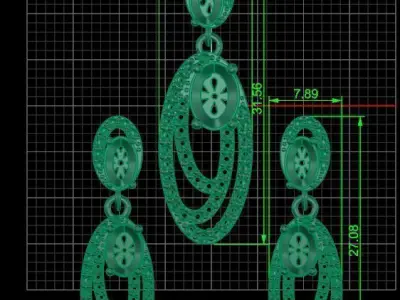 Half set 0049 3D print model