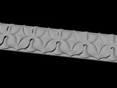 carved baguette 3D model order