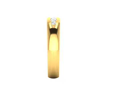 Women Ring  Render 3dm STL OBJ FBX Details 3D print model 323