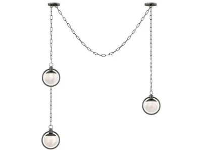 Alabaster Chandelier 3D model