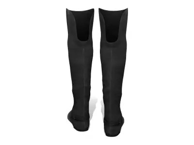 Ladies Over Knee Flat Boots Low-poly 3D model