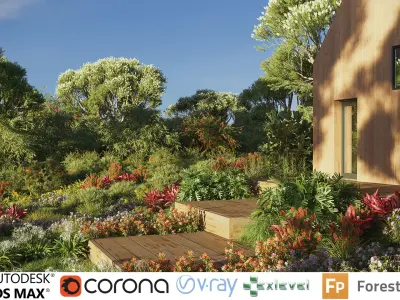  Australian Plant Collection Include GrowFX and Mesh file 