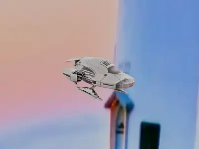 Nebula-Flux Drift Bike 3D print model