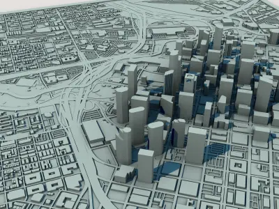 Houston Texas United States 3D print model