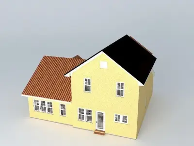 Southwestern House Free 3D model