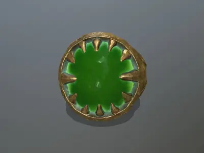 Heal Ring Low-poly 3D model