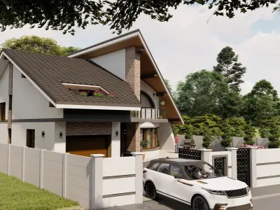 House 10 Exterior 3D model
