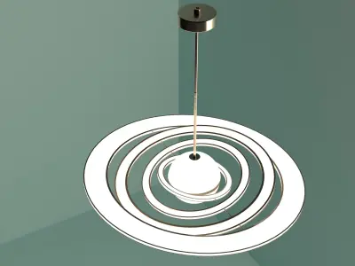 planet ceiling 3D model