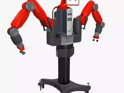 Industrial Baxter Robot 3D Model 3D model